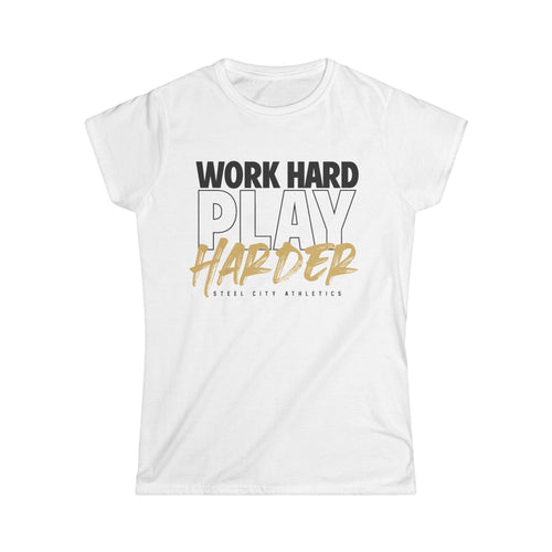 SC Athletics Women's Softstyle Tee - Work Hard