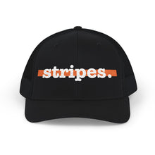 Embroidered Snapback Trucker Cap - Stripes.