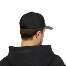 Cotton Snapback Trucker Cap - Conestoga Cowboys (white logo)