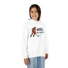 MSHL Girls Hockey Youth Heavy Blend™ Hooded Sweatshirt (White)