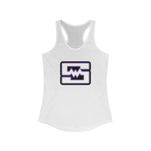 Women's Racerback Tank - Shockwave (front logo)