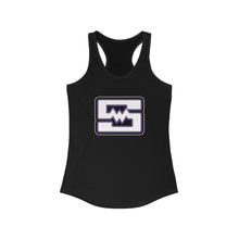 Women's Racerback Tank - Shockwave (front logo)