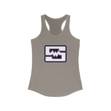 Women's Racerback Tank - Shockwave (front logo)
