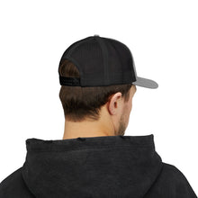 Embroidered Snapback Trucker Cap - Shockwave