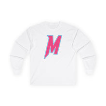 Menace Unisex Ultra Cotton Long Sleeve Tee - "M" logo