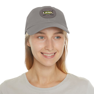 Lynbrook Roller- Hat with Leather Patch (Round)