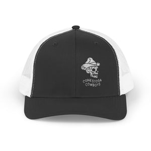 Cotton Snapback Trucker Cap - Conestoga Cowboys (white logo)