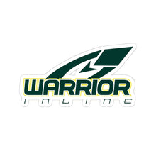 Warrior Inline Kiss-Cut Stickers | Cool Laptop Decals, Sports Team Decor, Customizable Stickers, Gifts for Athletes, Unique Car Accessories