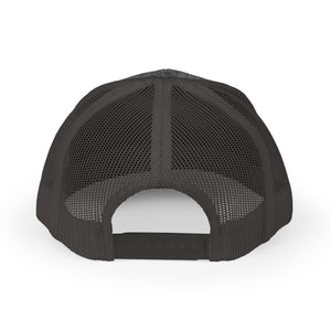 Embroidered Snapback Trucker Cap - Shockwave