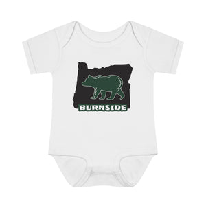 BURNSIDE BEARS  Infant Baby Rib Bodysuit