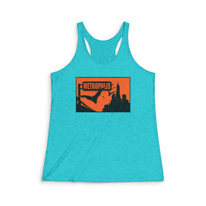 Women's Tri-Blend Racerback Tank - MET 3