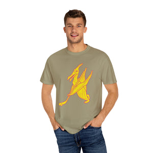 Pink Pterodactyls Unisex Garment-Dyed T-shirt - PBH