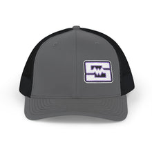 Embroidered Snapback Trucker Cap - Shockwave
