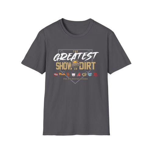 SC Athletics Unisex Softstyle T-Shirt - Greatest Show (colors)