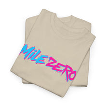 Mile Zero Color Logo Tee - Unisex Heavy Cotton Tee