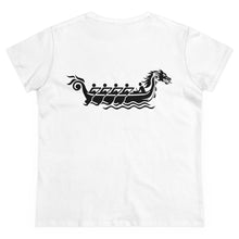 Making Waves - Women's Midweight Cotton Tee - Paddle Like a Mother