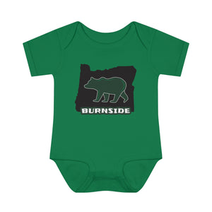 BURNSIDE BEARS  Infant Baby Rib Bodysuit