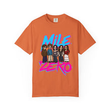 Mile Zero Unisex Garment-Dyed T-shirt