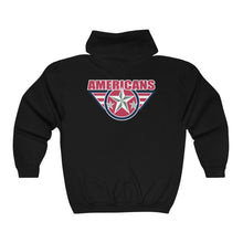 Americans Ice Hockey Unisex Heavy Blend™ Full Zip Hooded Sweatshirt