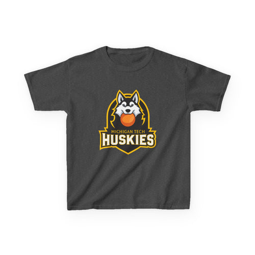 Michigan Broomball Kids Heavy Cotton Tee