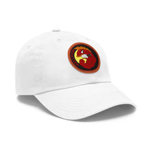 Dad Hat with Leather Patch (Round) - Hellfish