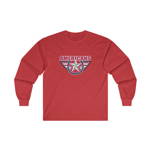 Americans Ice Hockey Ultra Cotton Long Sleeve Tee