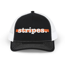 Embroidered Snapback Trucker Cap - Stripes.