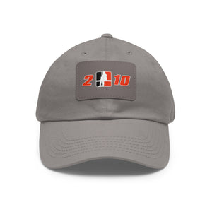 Dad Hat with Leather Patch (Rectangle) 2 N 10