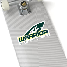 Warrior Inline Kiss-Cut Stickers | Cool Laptop Decals, Sports Team Decor, Customizable Stickers, Gifts for Athletes, Unique Car Accessories