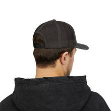 Embroidered Snapback Trucker Cap - Shockwave