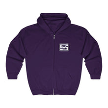 Unisex Heavy Blend™ Full Zip Hooded Sweatshirt - Shockwave Logo (Embroidered)