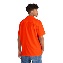 Tropics (Orange) Men's Hawaiian Shirt (AOP)