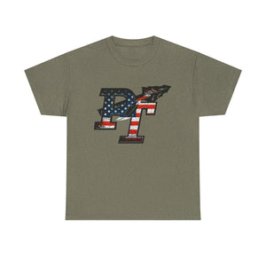PT Warrior Inline Unisex Heavy Cotton Tee USA