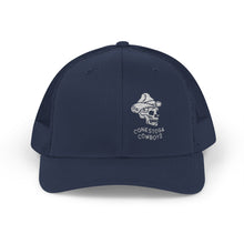 Cotton Snapback Trucker Cap - Conestoga Cowboys (white logo)