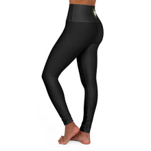 High Waisted Yoga Leggings - Mystic Volleyball