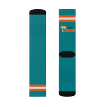 Tropics Sublimation Socks - Blue