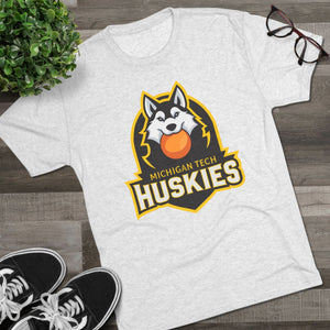 MTU Broomball | Tri-Blend Crew Tee | Comfortable Team Spirit Shirt, Gift for College Students, Casual Wear, Sports Apparel, [...]