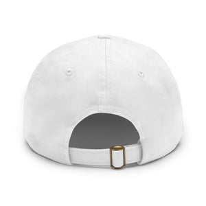 Dad Hat with Leather Patch (Rectangle) 2 N 10