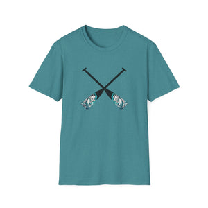 Making Waves - Unisex Softstyle T-Shirt - Paddles