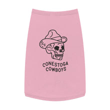 Conestoga Cowboys Pet Tank Top (black logo)