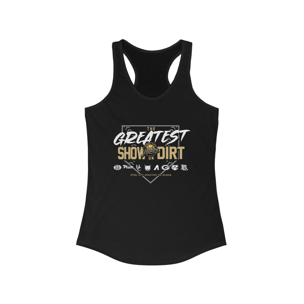 SC Athletics Women's Ideal Racerback Tank - Greatest Show (alternate)