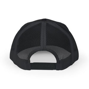 Embroidered Snapback Trucker Cap - Shockwave