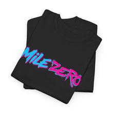 Mile Zero Color Logo Tee - Unisex Heavy Cotton Tee