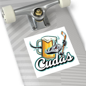 Square Vinyl Stickers - Cudas