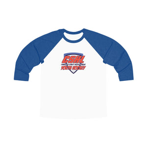 CSHL Youth League Unisex Tri-Blend 3/4 Raglan Tee