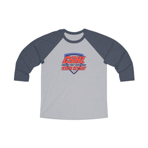 CSHL Youth League Unisex Tri-Blend 3/4 Raglan Tee