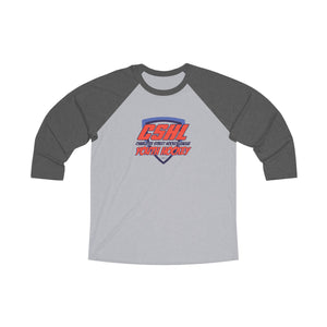 CSHL Youth League Unisex Tri-Blend 3/4 Raglan Tee