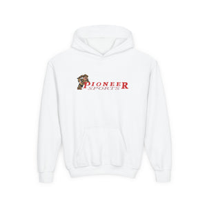 Youth Heavy Blend Hooded Sweatshirt - Pioneer Sports new logo