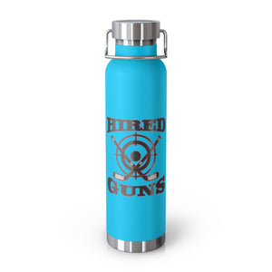 22oz Vacuum Insulated Bottle - Hired Guns