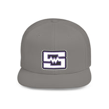 Flat Bill Snapback Hat - Shockwave